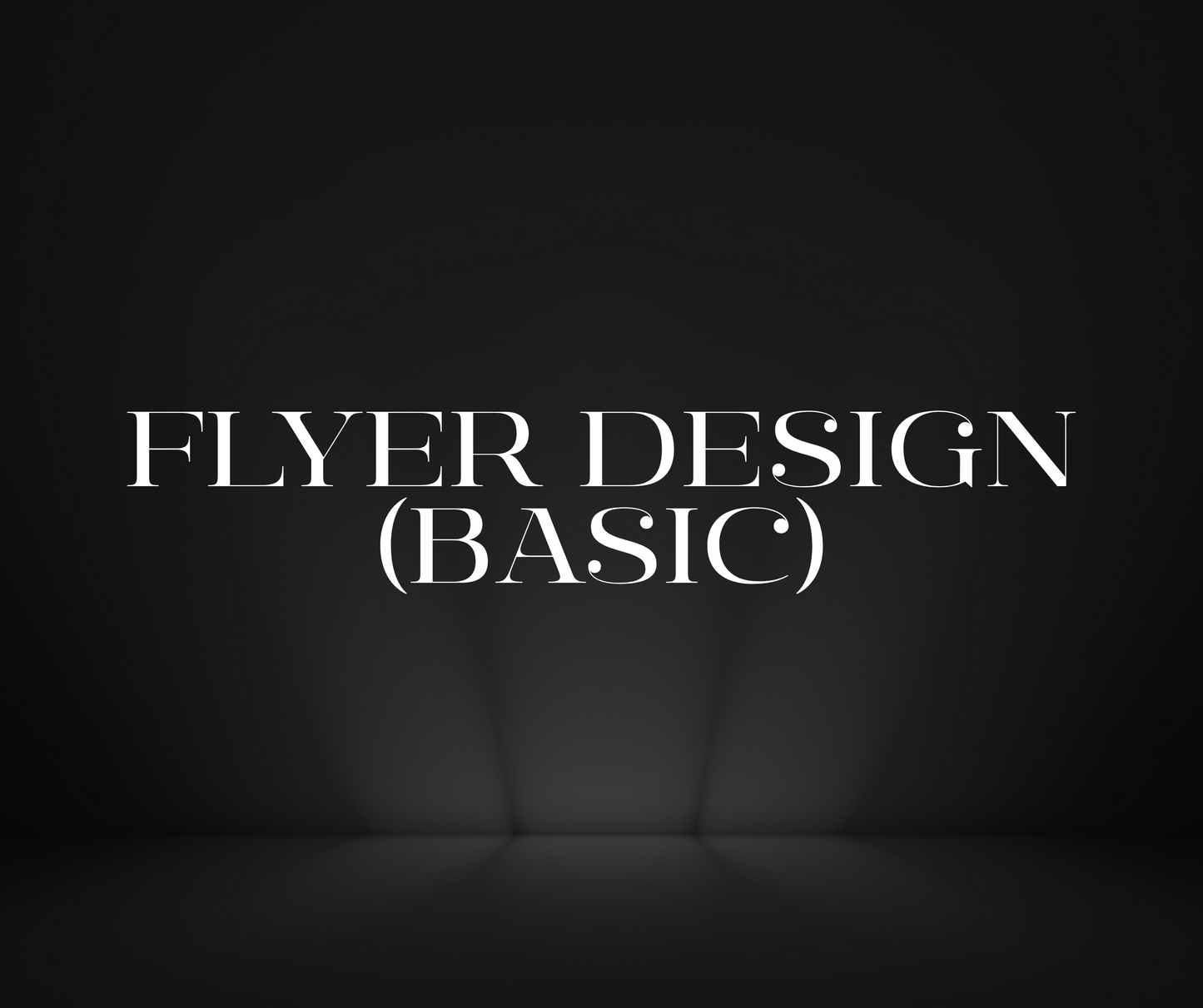 Flyer Design Basic