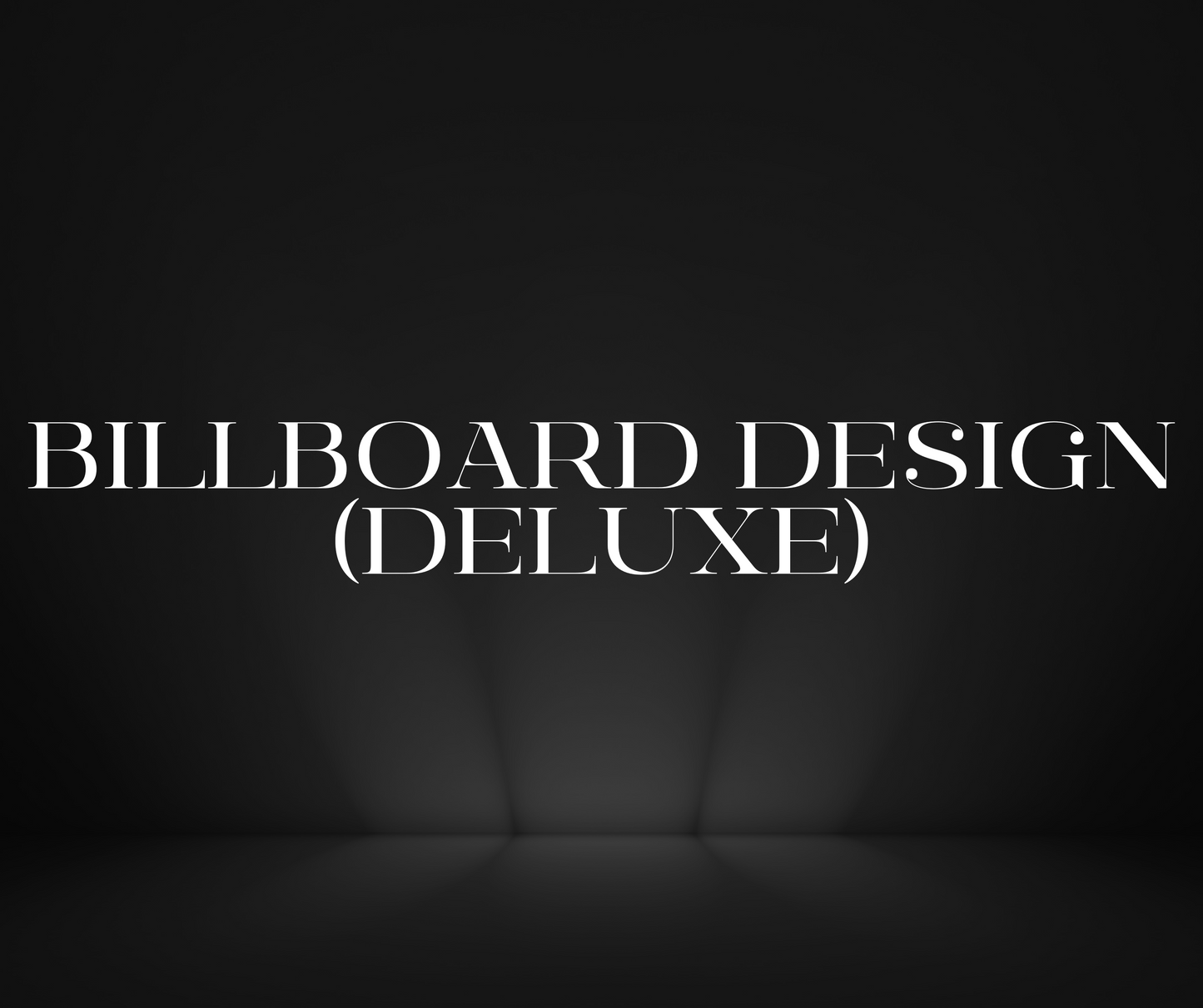 Billboard Design DELUXE