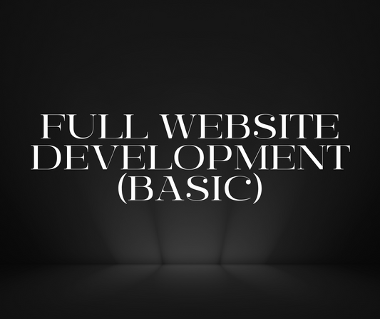 Full Website Development BASIC