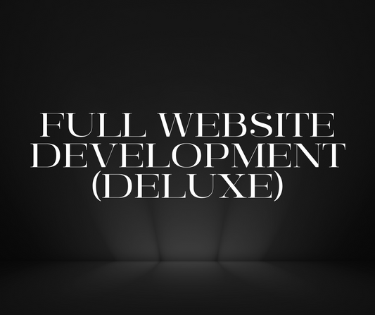 Full Website Development DELUXE