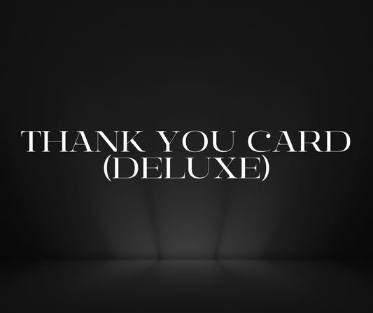 Thank You Card DELUXE