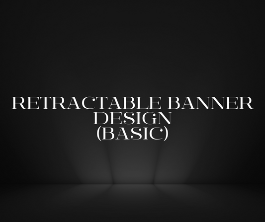 Retractable Banner Design BASIC